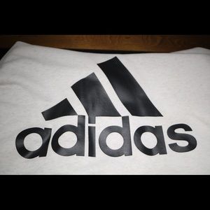 ADIDAS WHITE HOODIE